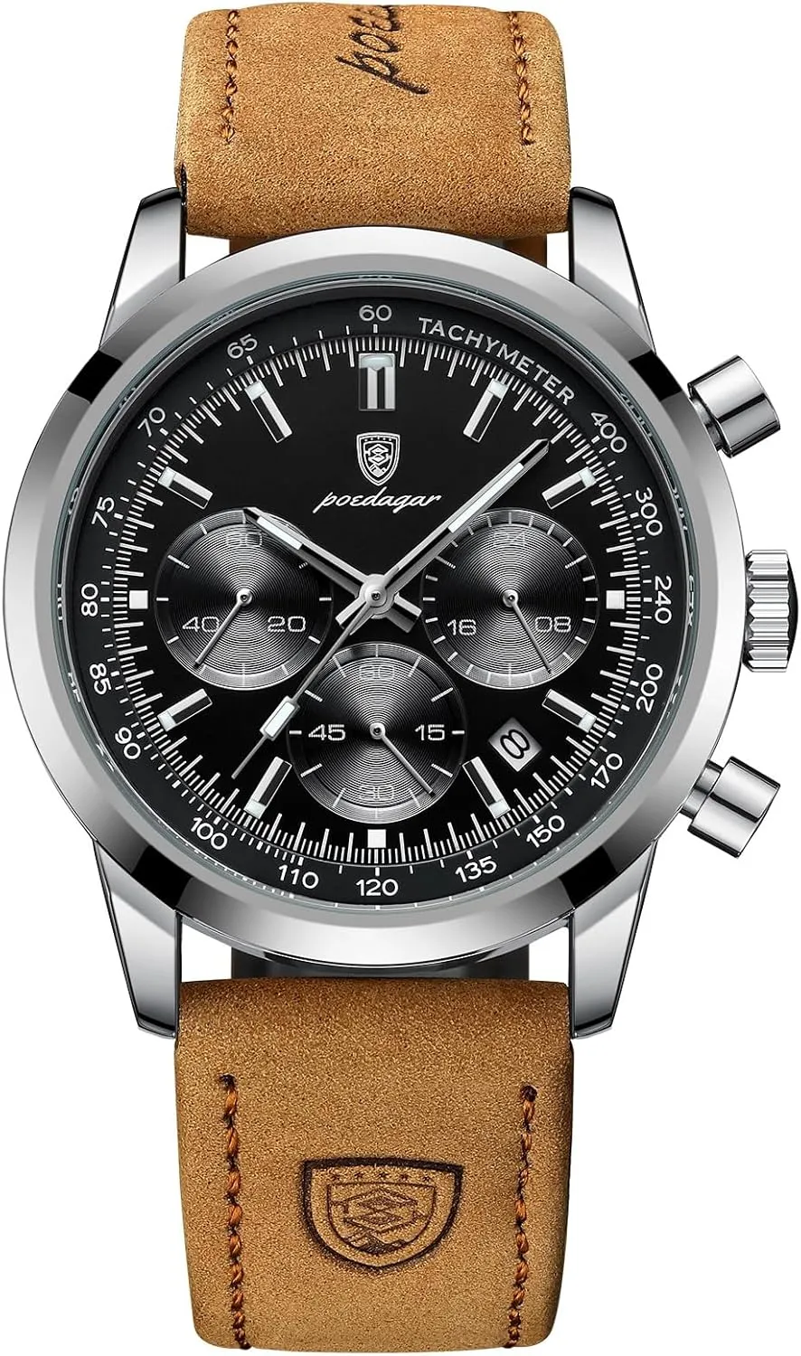Watch Men Fashion Military Men's Watches Luxury Men Quartz master grasp pertinent basin funnel complement Watch Waterproof Luminous Chronograph Date Stainless Steel 