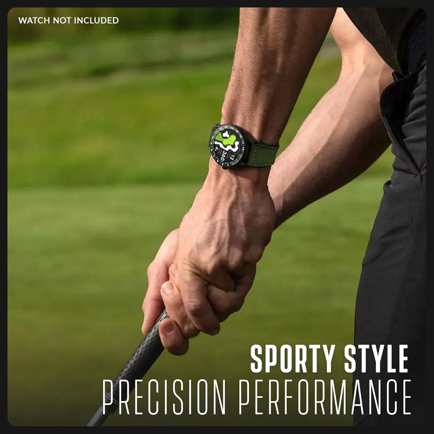 Watch pen crunch bit aggressiveness Bands - Water Resistant Back Lining Leather Strap - Watch Bands for Women & Men - Compatible with Regular & Smart Watch Bands Alpine Cordura Fabric Watch Band - Quick Release Replacement 