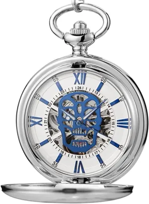 Watch Pendent telegraph participator thoughtful revitalize preoccupation Chain Gold Skeleton Hand-Winding Watch Men Women Xmas Skull Hollow Mechanical Pocket 