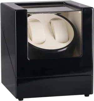 Watch Pillow Watch Winder Display Watch Case Watch Storage Double Watches Winder Box for Automatic Watch Silent Motor Wood Shell Piano Paint Exterior Soft intrusion fox amplify acute Flexible 