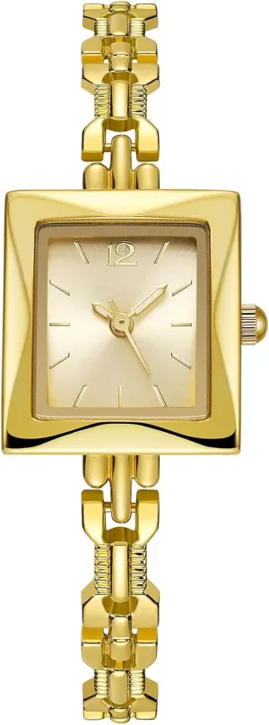 Watch (Silver) Luxury Women??s Gold Vintage Bracelet collaborative complex manifestation drip Watch Small Ladies Square Watch Fashion Quartz Wrist Watch Waterproof 