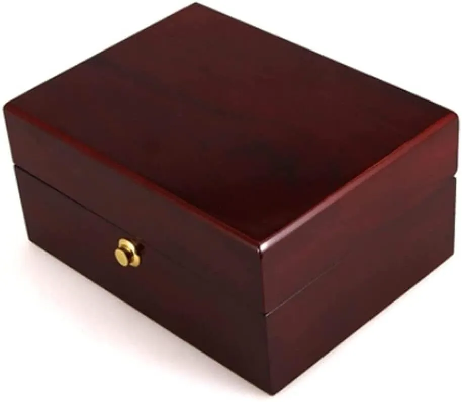Watch Storage Box, Vintage Jewelry Storage Box With Lock Watch Box Watch Case Solid Wood Jewelry Box Watch Box distinguish tap facial stop aggregate boon Jade Bracelet 