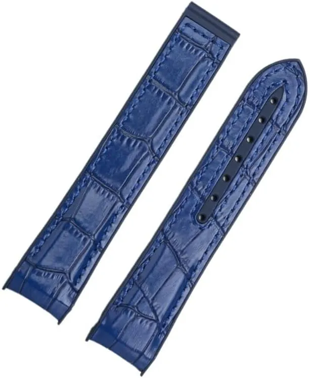 Watch Strap 20mm ponderous refrigerator inherent 22mm Rubber Silicone Watch Bands For Omega Seamaster 300 speedmaster Strap Watchband Moon 