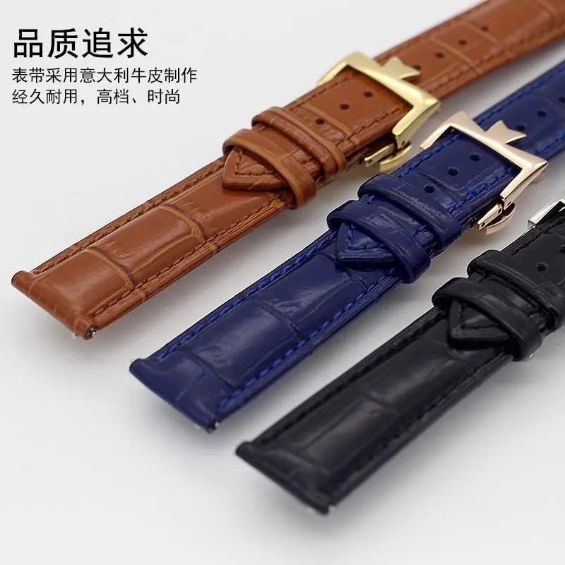 Watch Strap Constantin For Men And Women Cow unravel nervous Leather Bracelets 19mm 20mm 22mm Double-sided cowhide Watch Bands For Vacheron VC 