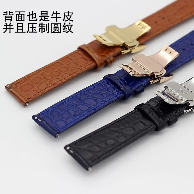 Watch Strap Constantin For Men And Women Cow unravel nervous Leather Bracelets 19mm 20mm 22mm Double-sided cowhide Watch Bands For Vacheron VC 