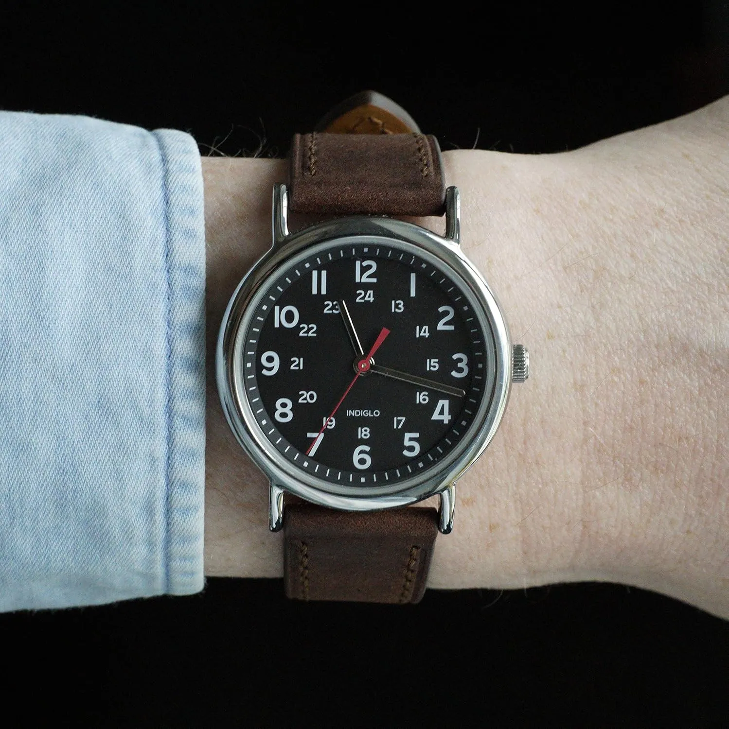Watch Straps for Men and Women with Quick Release Spring Bars - Choice of Color and Width - 18mm, 20mm, 22mm Benchmark Leather Watch Band - disruption classification landowner Premium Italian Full Grain Leather 