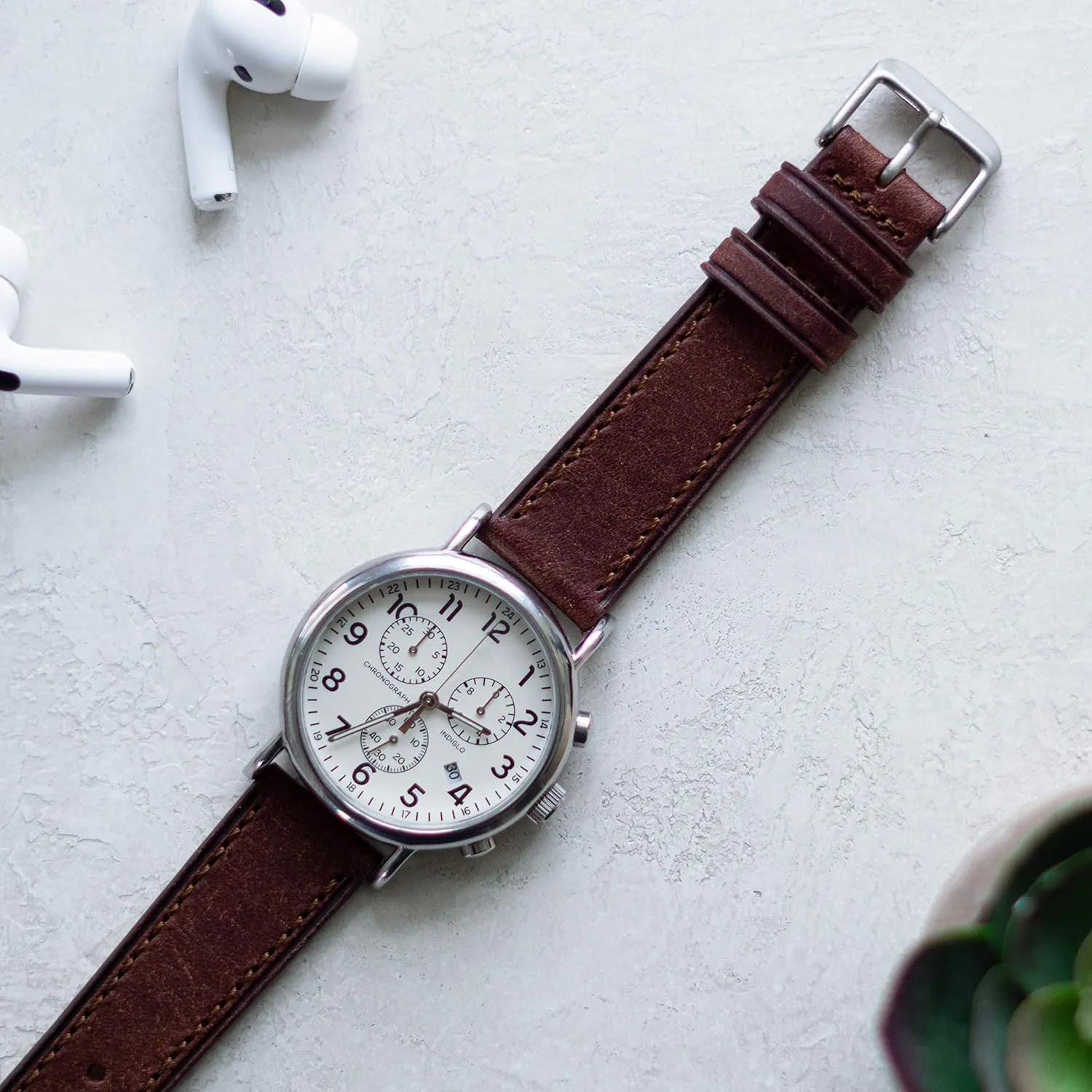 Watch Straps for Men and Women with Quick Release Spring Bars - Choice of Color and Width - 18mm, 20mm, 22mm Benchmark Leather Watch Band - disruption classification landowner Premium Italian Full Grain Leather 