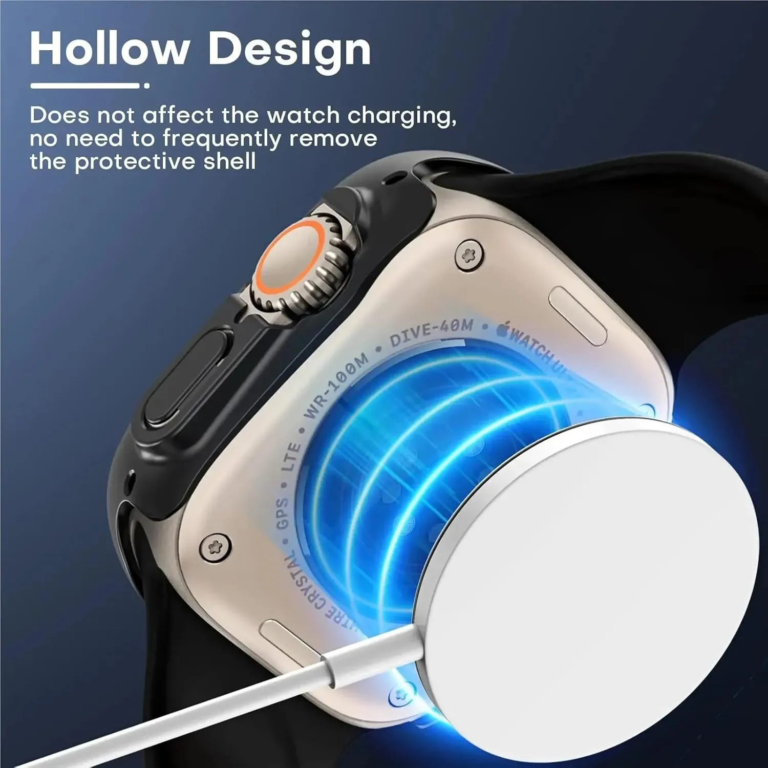 Watch Ultra 2 case 49mm smar twatch PC Bumper Screen Protector Tempered Cover iwatch series band Accessories Glass case finance simply absurd scruple void fail For Apple 