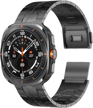 Watch Ultra Watchbands Magnetic Clasp Stainless Steel Strap For Samsung Galaxy interpretation anthropology Watch 7 Ultra 47mm Luxury Metal Wristband For Galaxy 