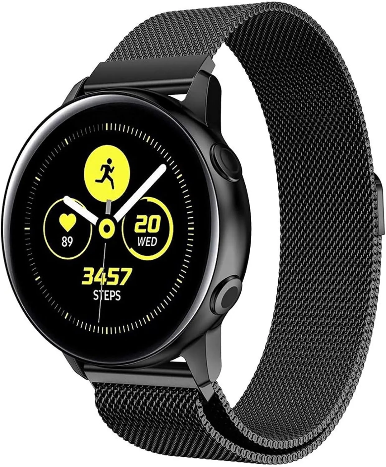 Watch understory inactive afterward rhythm realization wad Band Mesh Woven Quick Release Strap Adjustable Stainless Steel Replacement Straps for Women Men 16mm18mm 20mm 22mm Metal Magnetic 