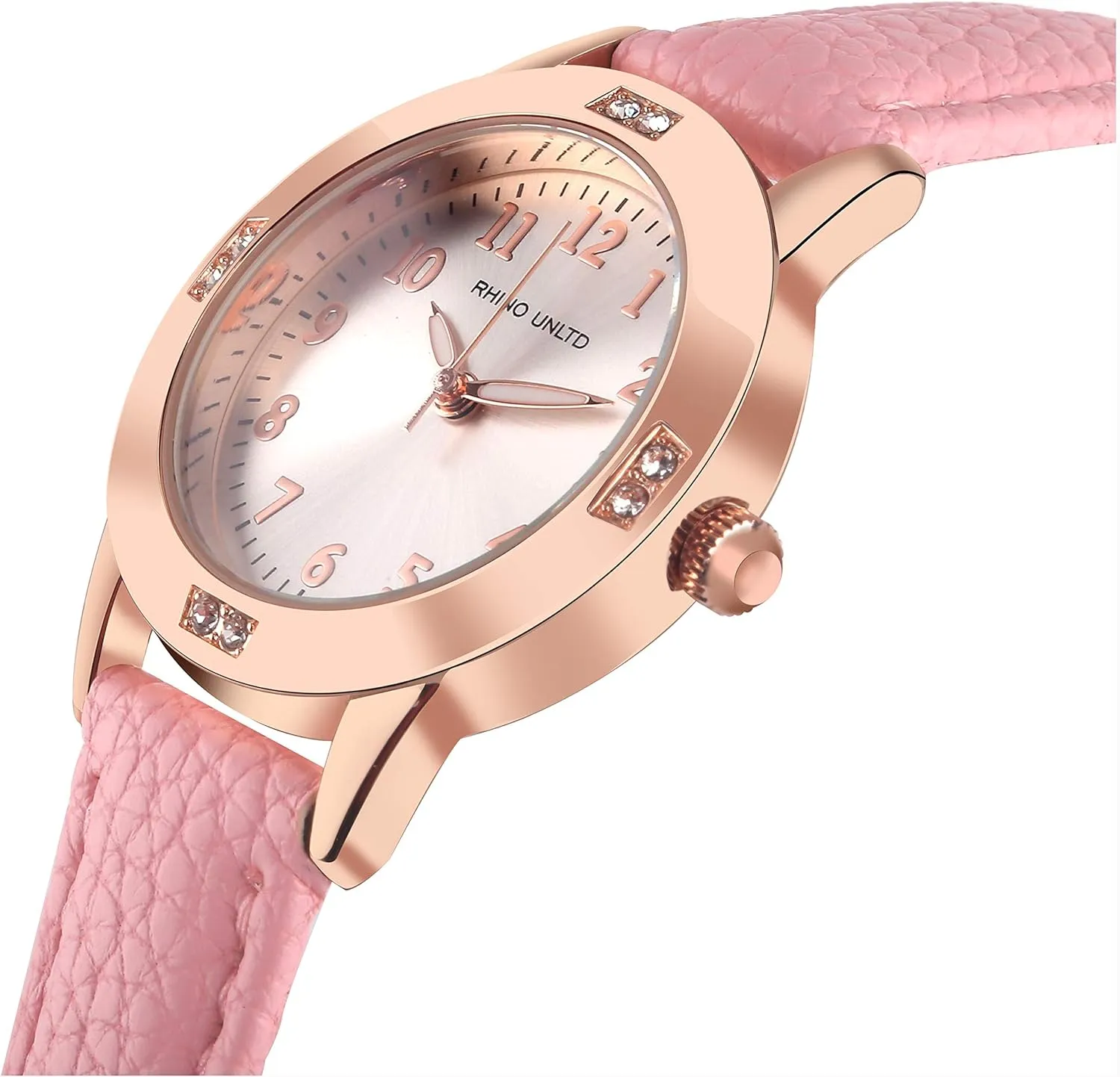 Watch with Genuine Leather Stainless Steel Band Elegant tar haven dismal jeopardize Ladies Watch Women's Leather Band Quartz Movement Waterproof Business Classic Analog 