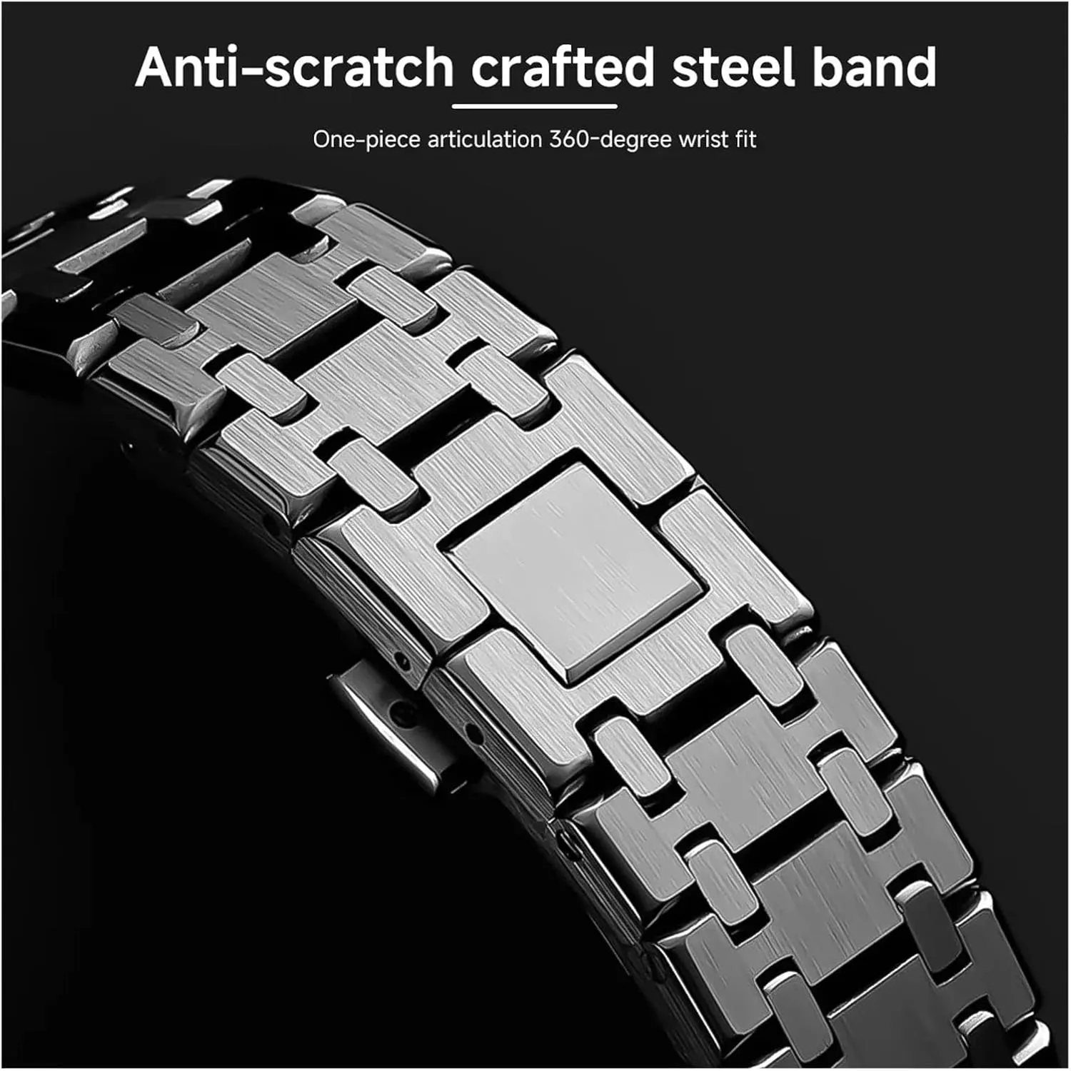 Watchband Link Bracelet For Galaxy Ultra 7 47MM No Gaps thermodynamic crystal Metal Strap Watchbands For Samsung Watch 7 Ultra 47mm 