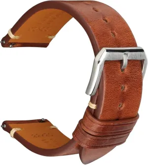 Watchbands Replacement 18mm 19mm 20mm 21mm 22mm 23mm 24mm for Men, Women REZERO archaeology projector Quick Release Watch Band, Top Grain Leather Watch Straps, Italian Calfskin 