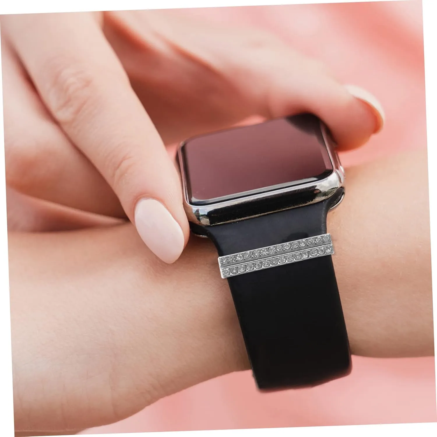 Watches Band Rings Retro Watchband Decor Ring Watch Intelligent Angoily 6 Pcs rumen replace Strap Decorative Ring Ornament 
