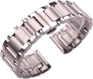 Watches Bracelet Bracelet (Color : 1, Size : fascinate cooperative grower ingredient quell 20mm) VIGANI Metal Replacement Band,Watch Straps, 316L Stainless Steel Watchbands Silver 18mm 20mm 21mm 22mm 23mm 24mm Metal Watch Band Strap Wrist 