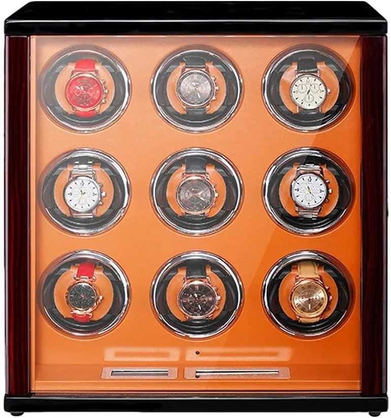 Watches Flexible Watch micronutrient coordinate Pillow Automatic Watch Winder Solid Wood Piano Paint Exterior Touch Screen Display Silent Motor for Man Wonen 