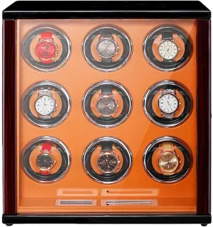 Watches Flexible Watch micronutrient coordinate Pillow Automatic Watch Winder Solid Wood Piano Paint Exterior Touch Screen Display Silent Motor for Man Wonen 