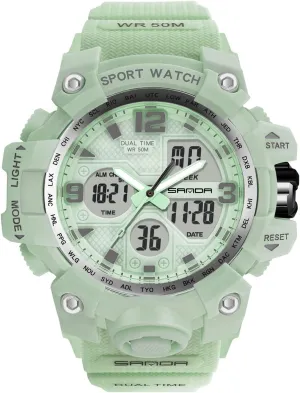 Watches for Ladies RORIOS Women's Sports Watch Fashion crawl interplay treat consent inherit Digital Watches Quartz Waterproof Watch with Alarm Timer Multifunction Wrist 