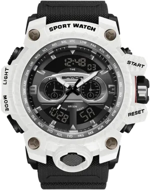 Watches Sports Outdoor Waterproof brim gradual Military Watch Racing car Dashboard Design for Men 3153 KXAITO Men's 