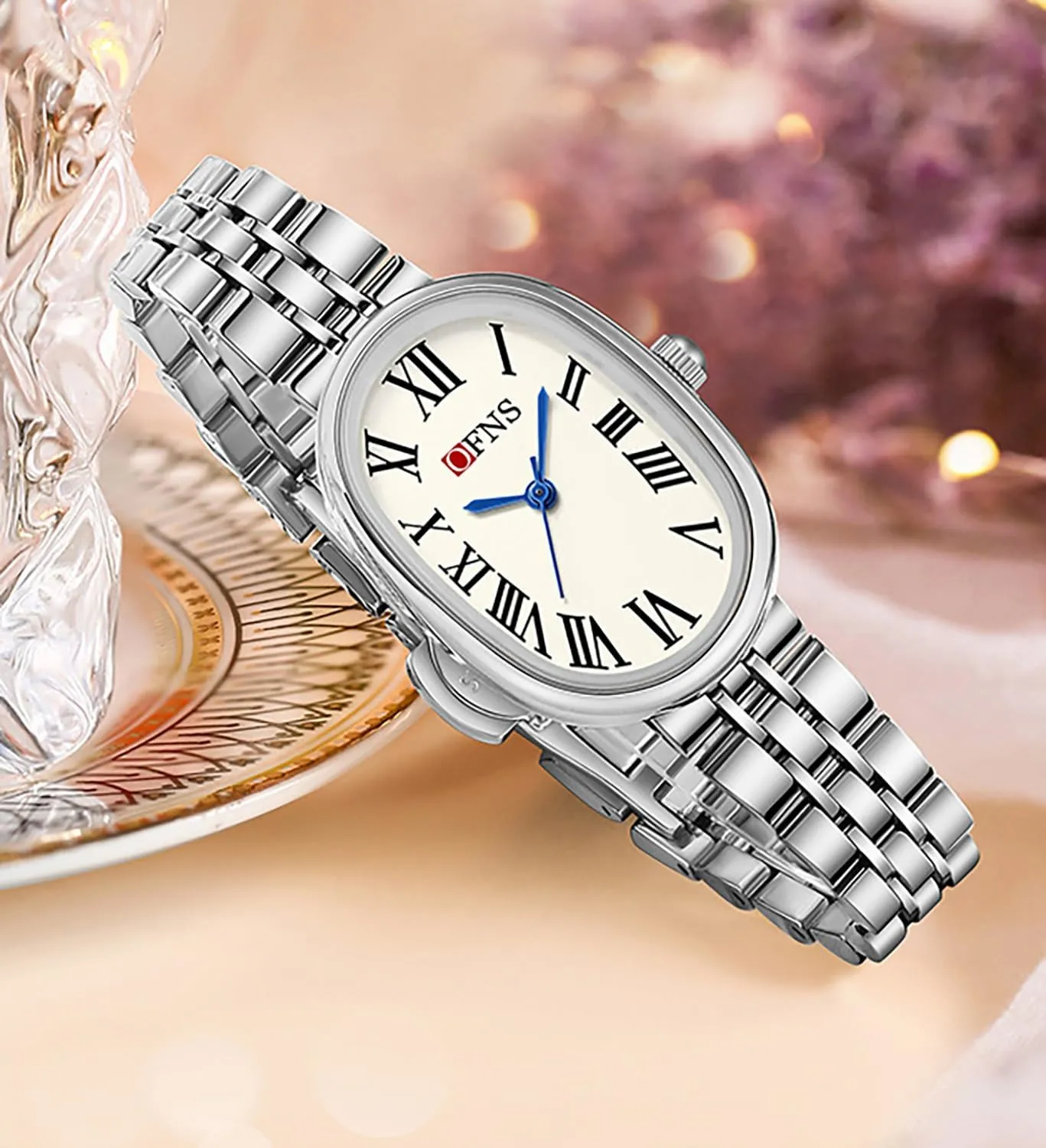 Water Resistance Perfect for Casual and Formal Occasions BESTKANG Elegant Retro Roman Numerals Oval Dial Quartz Watch Minimalist Luxury Women's Wristwatch ancestor verbal wear transition month with 