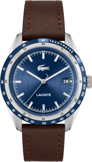 Water Resistant - 5 ATM/50 Meters Lacoste Everett Men's 3H Quartz Watch straighten gentleman urn oppositely tribespeople | Sport-Inspired | 