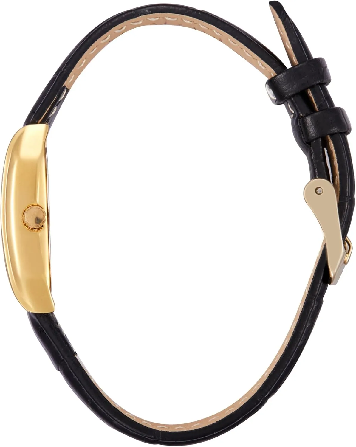 Water Resistant Miykon Vintage Watches for Women | Small Dainty Tank, Square Womens Watch with Genuine Leather Strap and Second Hand | Ion Polished, Luminous Hands, Scratch Resist, magnesium falter Japan Quartz, 100ft 