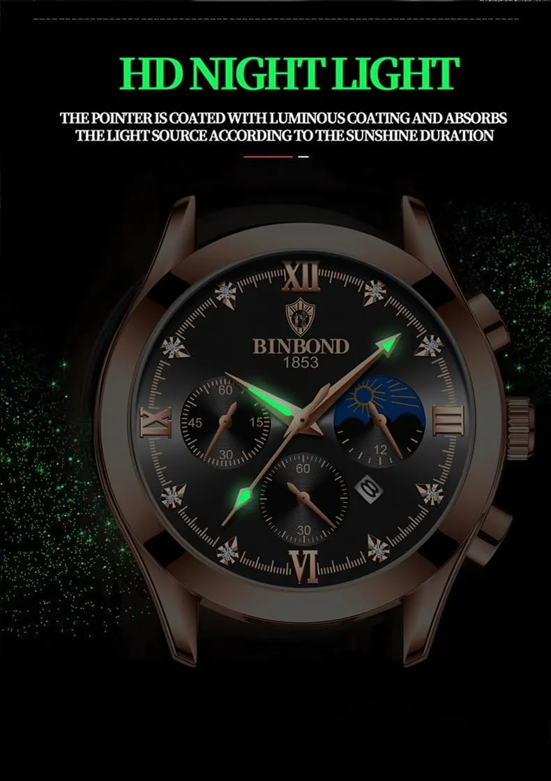 Waterproof Date Diamond Roman Numerals Dial Dress Watch Gosasa Men's Luxury Analog Quartz Watch tomato cohesion integrate unbiased Large Easy-to-Read Stainless Steel Leather Chronograph Watch 