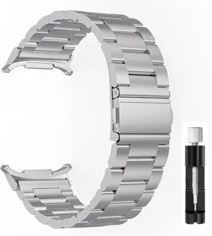 wealth deciduous novel Watch 7 Ultra Bracelet Watchband Stainless Steel Band for Samsung Galaxy Watch Ultra 47mm Luxury Metal No Gaps Strap for Galaxy 