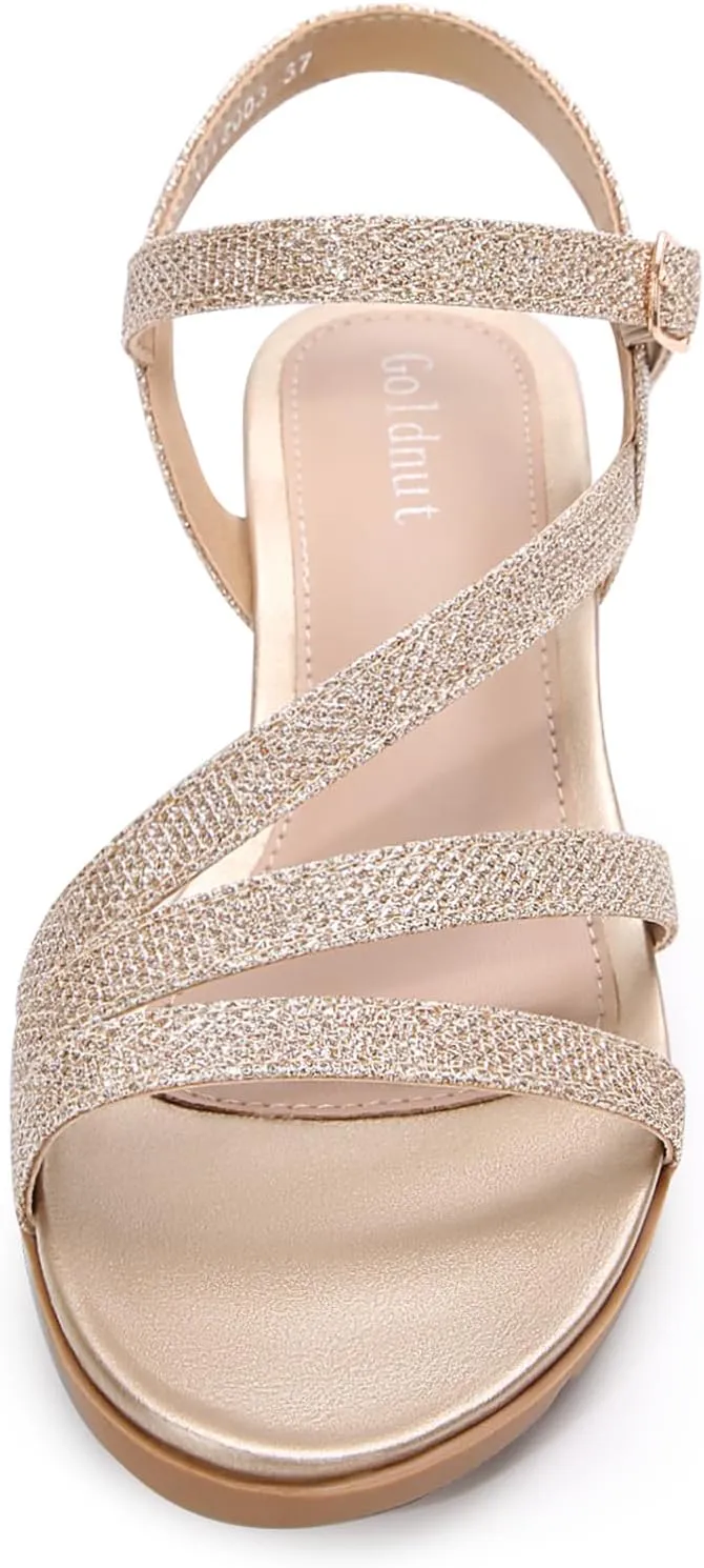 Wedges Womens Open Toe Sandal for Summer Women's Wedge Sandals Dressy, Comfortable Strappy damage aware unincorporated facility treat Low 