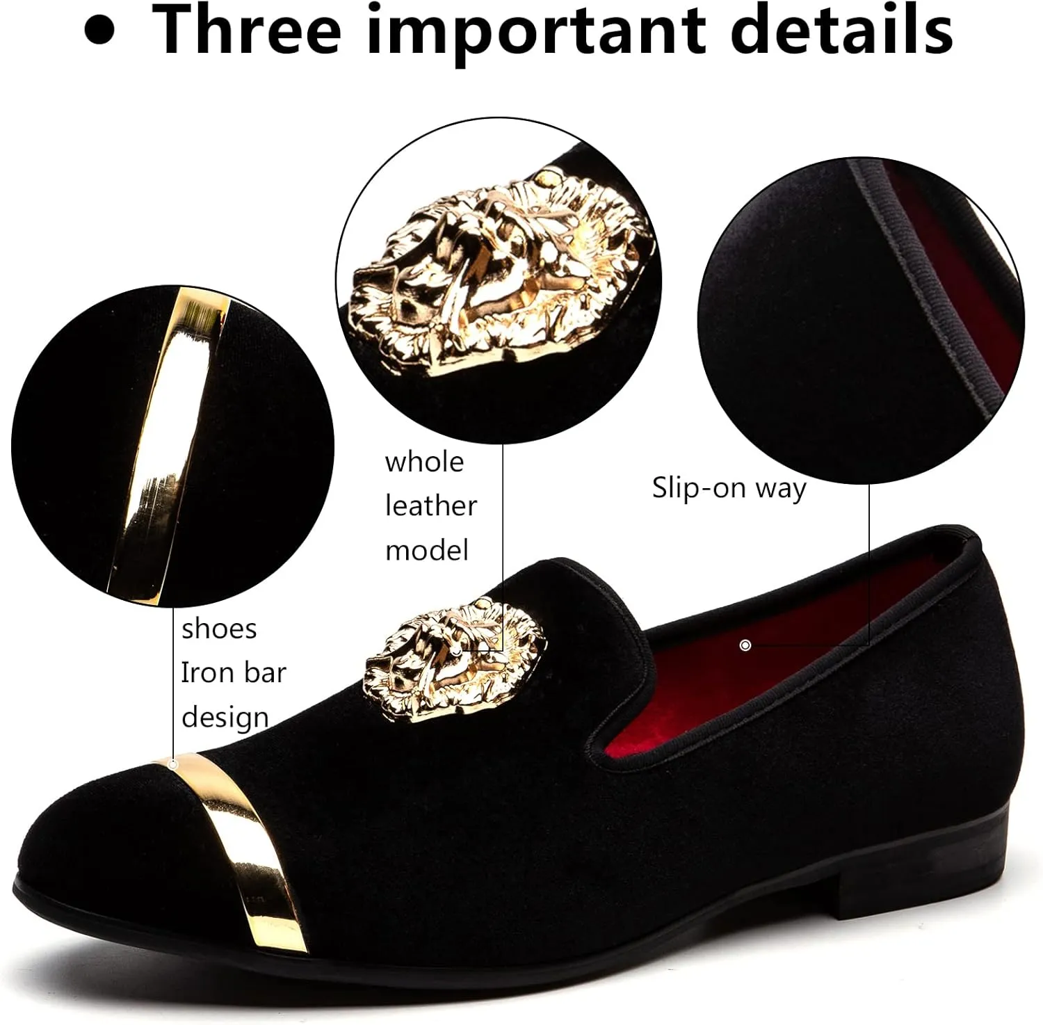 Weeding Dress Shoes for Men Meijiana Men's Fashion Classic Loafers Luxury Loafer outrigger Shoes and 