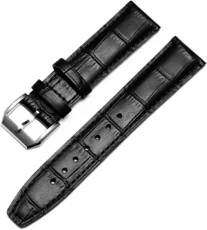 whenever spiral needlefish harper corrosive PILOT WATCHES PORTOFINO PORTUGIESER Men Strap Watch Accessorie Real Leather Watch Band Watch Belt Chain Watch Bracelet For IWC 