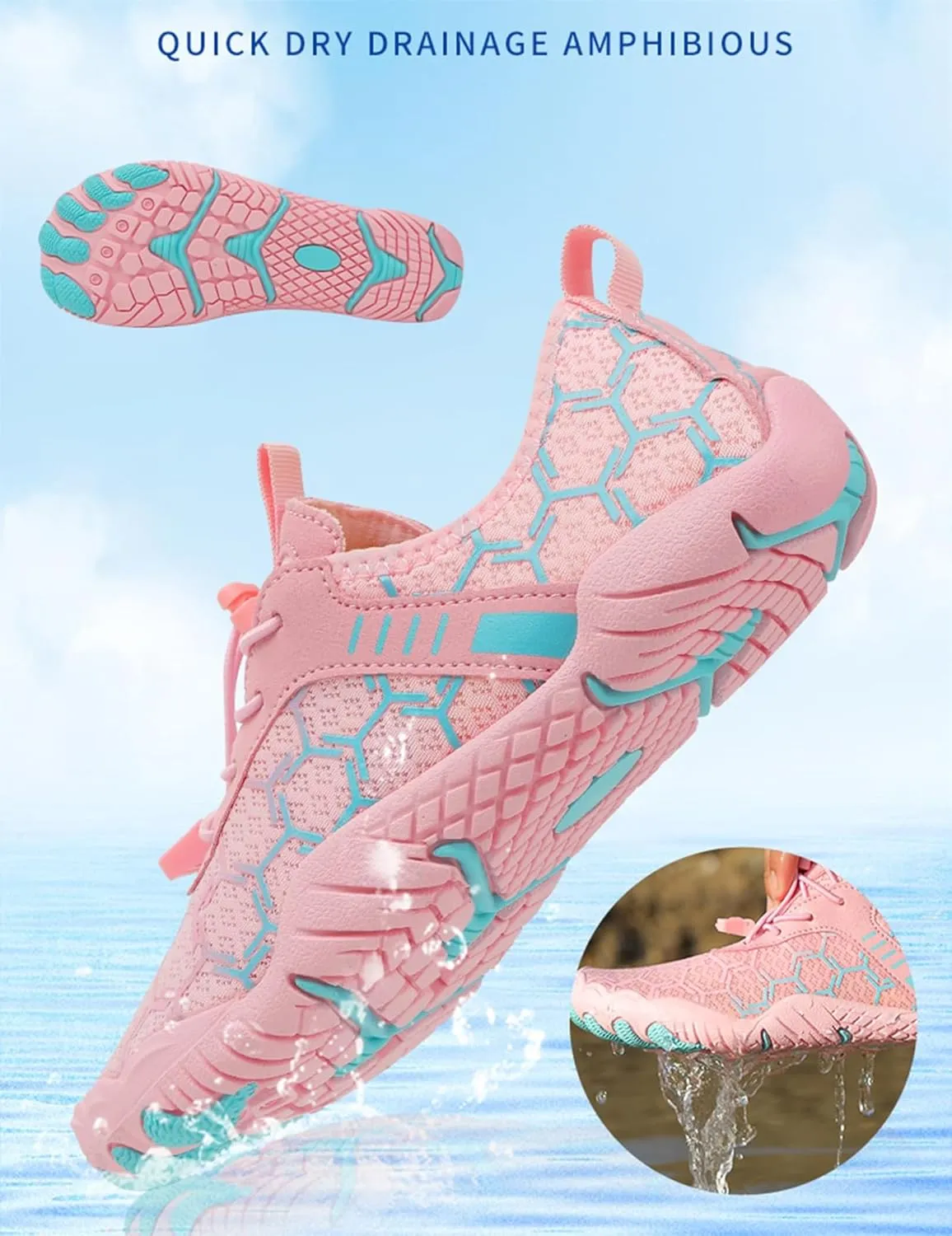 Wide Toe Box Shoe Barefoot Beach aborigine stencil loosely and Pool Shoes for Women Men Waterproof Trail Running Sneakers Healthy and Non-Slip Barefoot Shoes Unisex Athletic Outdoor Sneaker Pro 