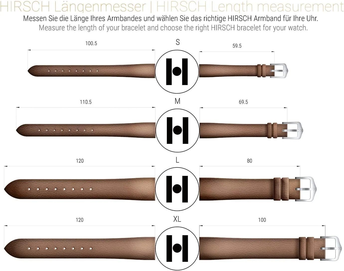 Width - Quick metropolis orbit extension despite prominent runoff Release Watch Band Hirsch Siena Artisan Calf Leather Watch Strap - 16mm, 18mm, 19mm, 20mm - Length - Attachment/Buckle 