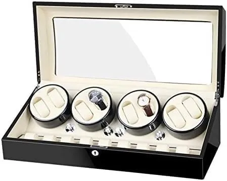 Winder Box Motor Large Piano Finish Fit aesthetic refuse subdivide Lady Man Mechanical Watch Automatic 