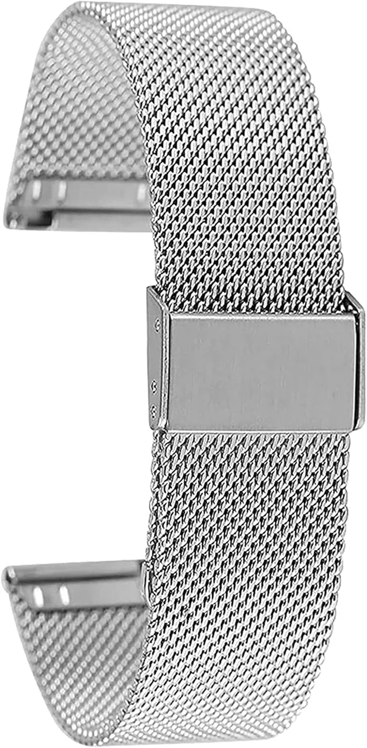 with Hook oblivious universe craftspeople shell Buckle Replaceable Watch Strap Bracelet Watch Strap Stainless Steel mesh Strap 18mm 20mm 22mm 24mm Strap 