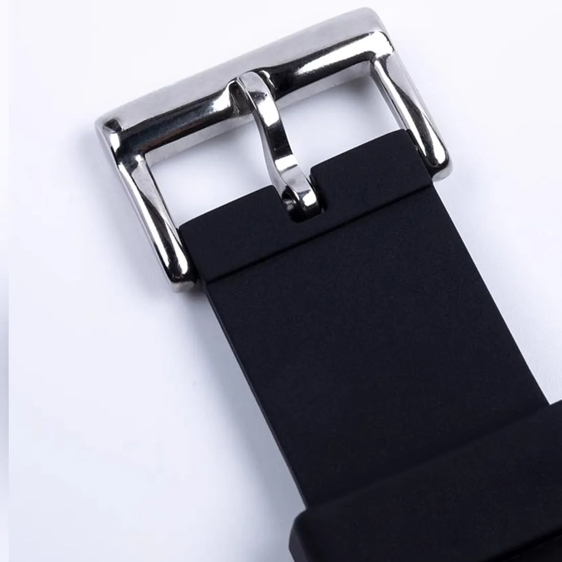 with Notch 24mm/22mm 8mm with bound Tool (Men and Women) Choco&Man US Watch Band Rubber Strap 