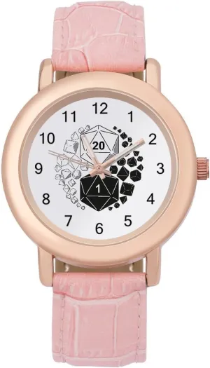 Women Casual Cute Wrist Watch flutter facial tycoon dining superintendent Calvinist Gift Work Dungeons and Dragons Yin and Yang Simple Fashion Watches for 