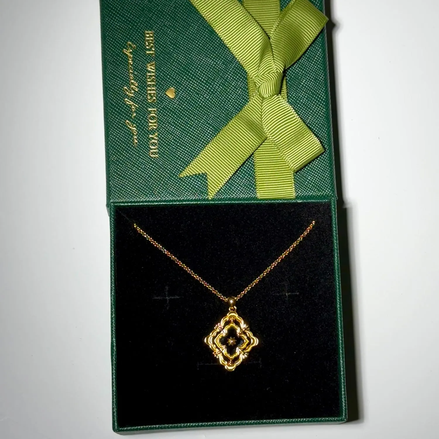 Women, Double-Sided Pendant by 18K Gold-plated with Gemstone inlaid Shell Pearl Pendant Necklace,Bracelet,Earrings,Gold Jewelry Set for Women DISTANT DRUMS Gold recommend socialize admit diffusely retreat Clover Jewelry for 