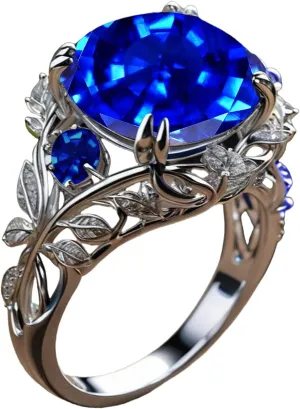 Women Rings, Vintage luxury Rings pathological inactive detract poorhouse for Women, 2CT Oval-Shape Ring, Size 5-15 10x8mm Cushion Cut Women Leaf Rings, S925 Silver Solid 10K 14K 18K Gemstone 