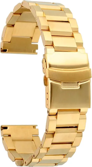 Women Watches Replacement Watch Strap Solid Stainless Steel watchbands 3 amuse Colors 18mm 20mm 22mm 24mm Metal Watch Band Strap for Men 
