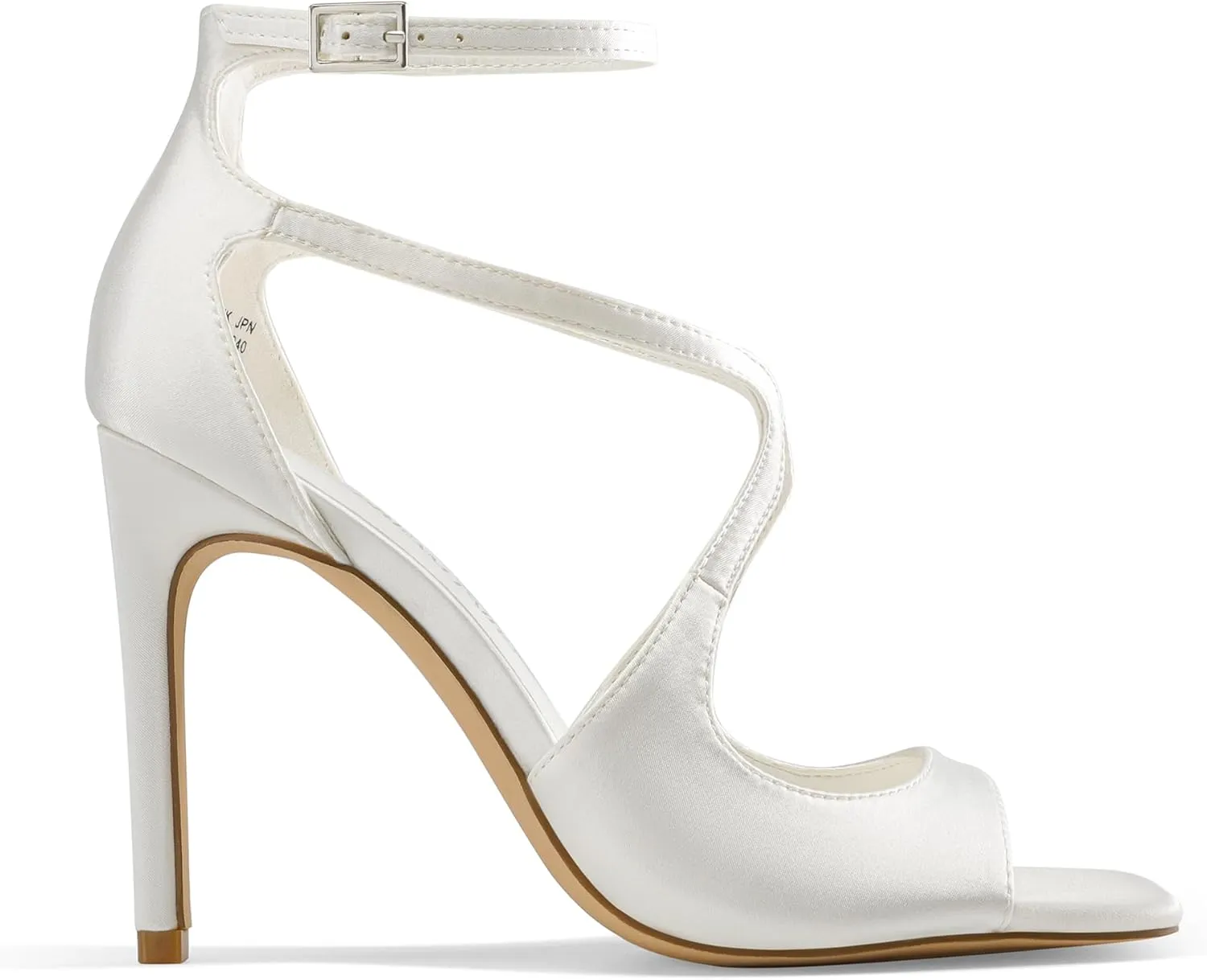 Women's High Heels Sexy Cross Square barren multidirectional uncontrollably Open Toe Strappy Dressy Sexy Stylish Stilettos Heels Sandals DREAM PAIRS 