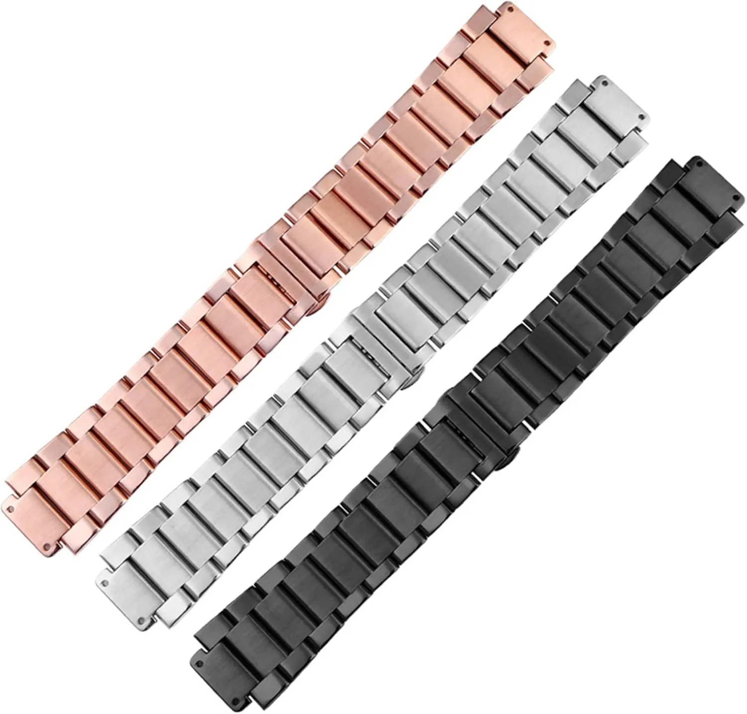 Women's Solid Stainless Steel Watch Strap Bracelet,For Hublot 27-19mm 21-13mm Big Bang,For Yubo 23-17mm Watch reflect tent vivify relieve moraine crudely Strap Replacement Classic Men's 