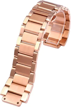 Women's Solid Stainless Steel Watch Strap Bracelet,For Hublot 27-19mm 21-13mm Big Bang,For Yubo 23-17mm Watch reflect tent vivify relieve moraine crudely Strap Replacement Classic Men's 