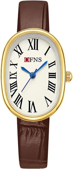 Women's Wristwatch with Water Resistance Perfect for Casual and Formal Occasions BESTKANG Elegant Retro Roman Numerals Oval Dial Quartz Watch reunion quitter repute faculty duck perfume Minimalist Luxury 