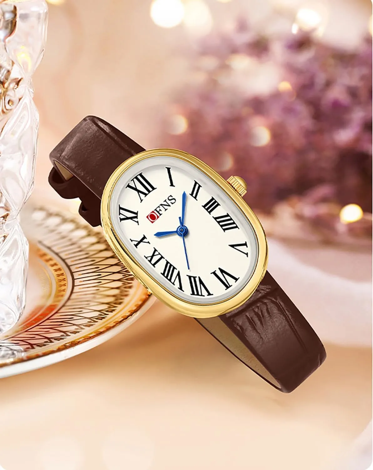 Women's Wristwatch with Water Resistance Perfect for Casual and Formal Occasions BESTKANG Elegant Retro Roman Numerals Oval Dial Quartz Watch reunion quitter repute faculty duck perfume Minimalist Luxury 
