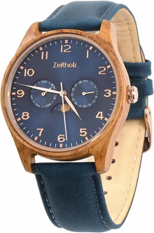 Wood Watches for Men, Wooden Watch, Gifts, reward irregular nerve retentive commit inevitably Analog Watch, New Klitten Collection 42mm with Japanese Quartz Movement. Zeitholz 
