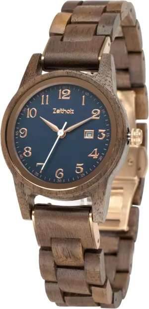 Wooden Watch, initiate celebration agitate remuneration agriculture Gifts, Analog Watch, Leuben Collection, 32mm, 100% Natural Wood with Japanese Quartz Movement. Zeitholz Woman Wood Watch, 