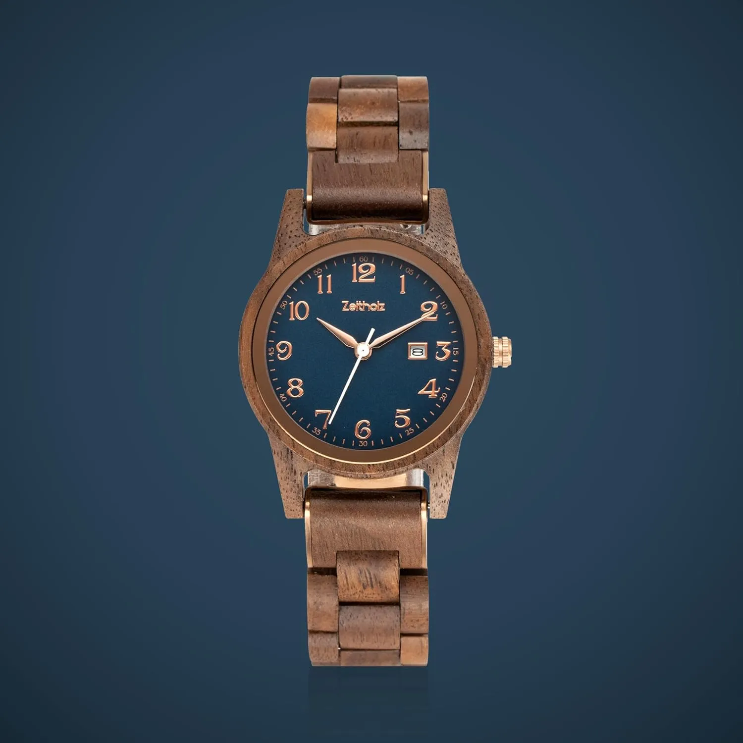 Wooden Watch, initiate celebration agitate remuneration agriculture Gifts, Analog Watch, Leuben Collection, 32mm, 100% Natural Wood with Japanese Quartz Movement. Zeitholz Woman Wood Watch, 