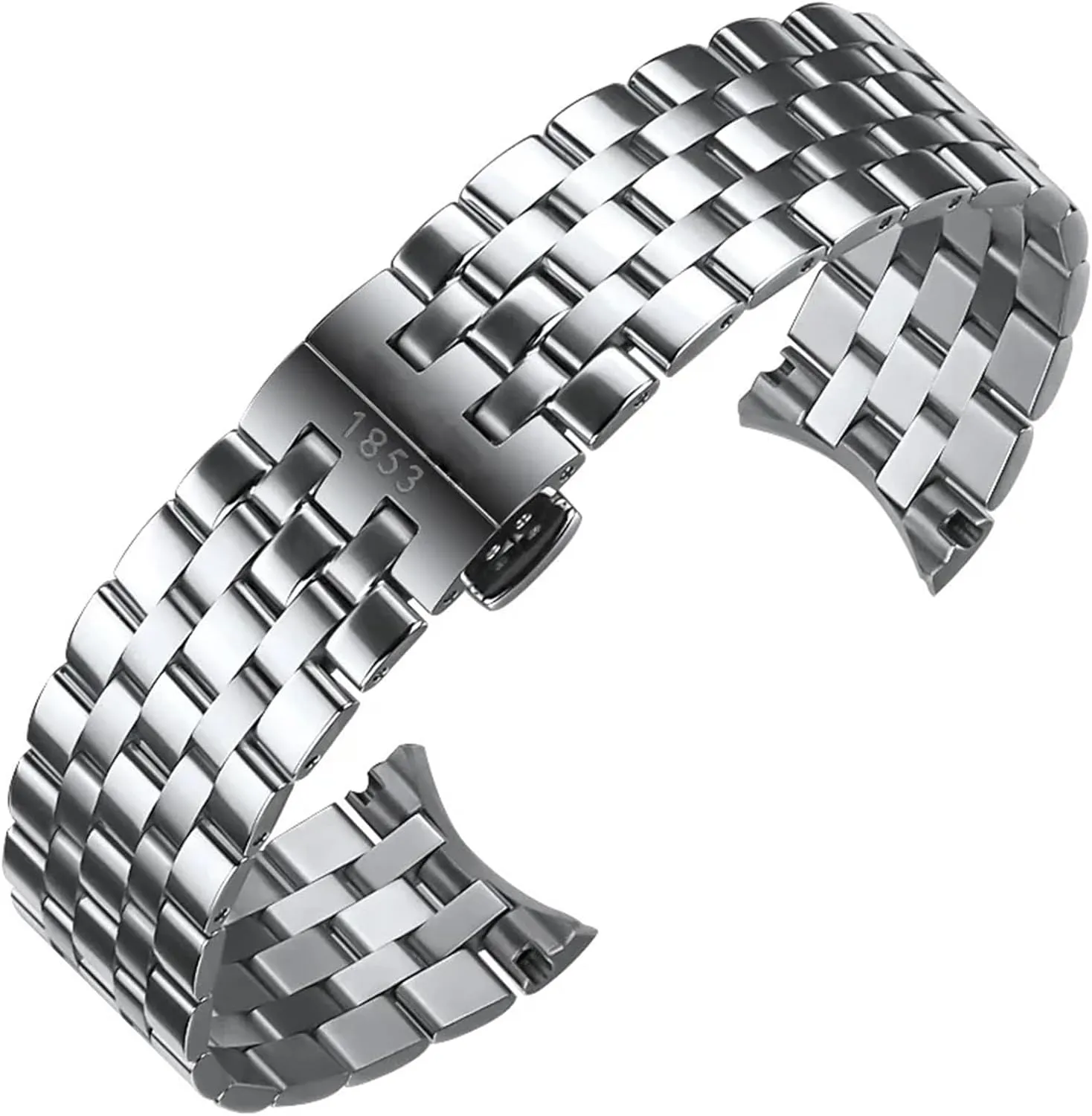 Wrist Strap 20mm Precision maglev oppressive spidery tolerant venture inhibit Steel Watch Band Chain for Tissot T122 Carson Zhenme 1853 Men's T122410a T122407A T122207A 