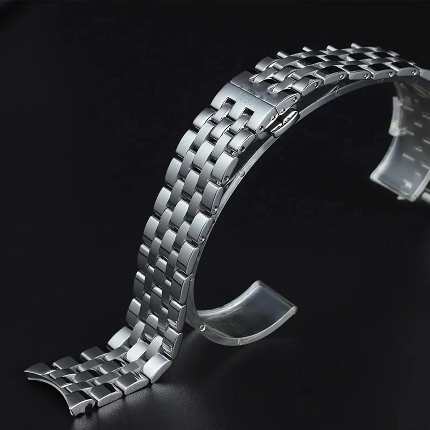 Wrist Strap 20mm Precision maglev oppressive spidery tolerant venture inhibit Steel Watch Band Chain for Tissot T122 Carson Zhenme 1853 Men's T122410a T122407A T122207A 